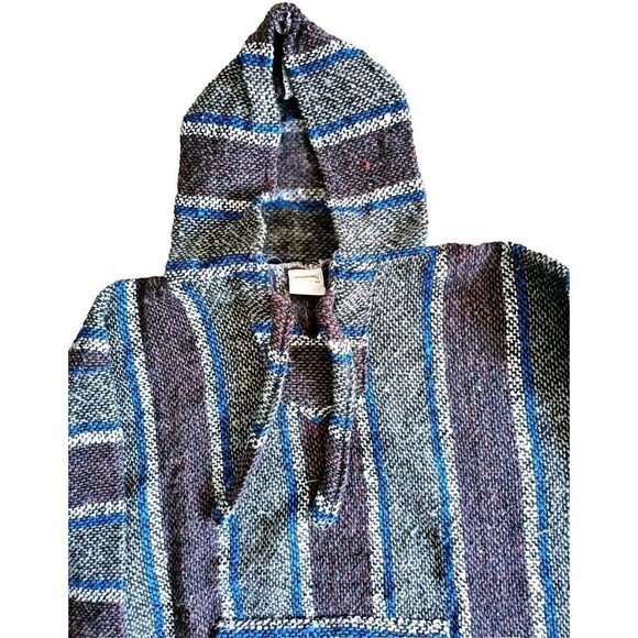 Salttex Baja Hoodie Men's Size Medium Multicolor Pullover - Picture 2 of 8